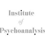 Logo with a white background and the words Institute of Psychoanalysis in grey letters